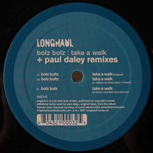 Load image into Gallery viewer, Bolz Bolz : Take A Walk (12")
