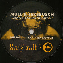 Load image into Gallery viewer, Joel Mull &amp; Cari Lekebusch : Food For Thoughts (12")
