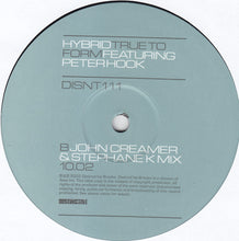 Load image into Gallery viewer, Hybrid Featuring Peter Hook : True To Form (12&quot;)
