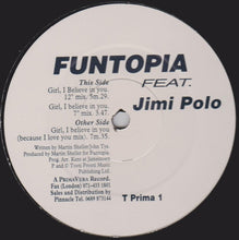 Load image into Gallery viewer, Funtopia : Girl, I Believe In You (12&quot;, Single)
