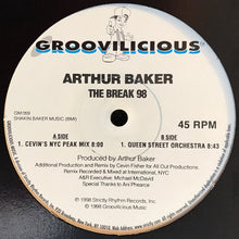 Load image into Gallery viewer, Arthur Baker : The Break &#39;98 (12&quot;)
