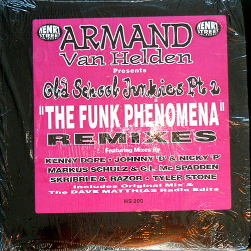 Armand Van Helden Presents Old School Junkies : The Funk Phenomena Remixes (2x12
