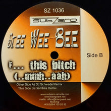 Load image into Gallery viewer, Stee Wee Bee : F... This Bitch (..mmh..aah) (Remixes) (12&quot;)
