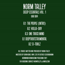 Load image into Gallery viewer, Norm Talley : Deep Essentials Vol. 1 (12&quot;)
