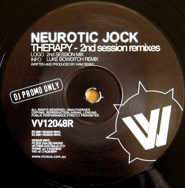 Neurotic Jock : Therapy - 2nd Session Remixes (12