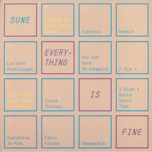 Sune : Everything Is Fine (LP)