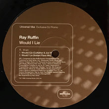 Load image into Gallery viewer, Ray Ruffin : Would I Lie (12&quot;, Promo)
