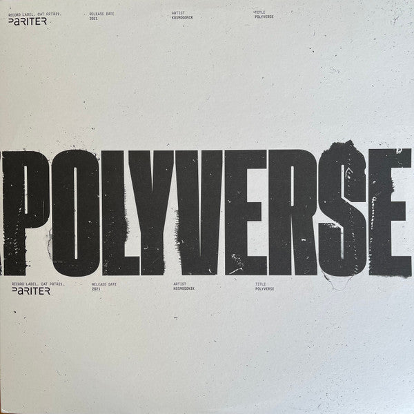 Kosmogonik : Polyverse (2xLP)