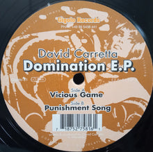 Load image into Gallery viewer, David Carretta : Domination E.P. (12", EP)
