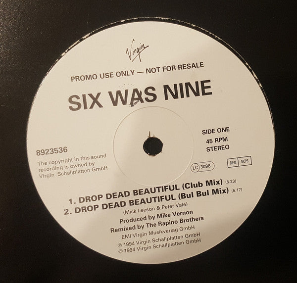 Six Was Nine : Drop Dead Beautiful (12