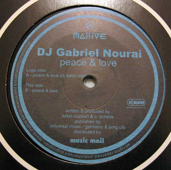 DJ Gabriel Nourai : Peace & Love (12