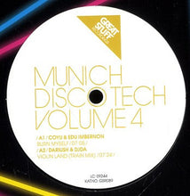 Load image into Gallery viewer, Various : Munich Disco Tech Volume 4 (12")
