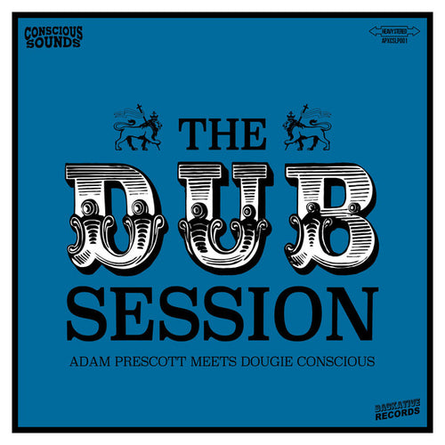 Adam Prescott Meets Dougie Conscious : The Dub Session (LP, Album)