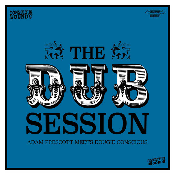 Adam Prescott Meets Dougie Conscious : The Dub Session (LP, Album)