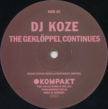 Load image into Gallery viewer, DJ Koze : The Geklöppel Continues (12")
