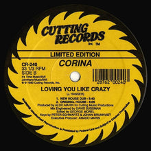 Load image into Gallery viewer, Corina : Loving You Like Crazy (12", Ltd)
