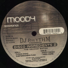 Load image into Gallery viewer, DJ Rhythm : Disco Ingredients 2 (The Second Batch) (12")
