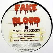Load image into Gallery viewer, Fake Blood : Mars - Remixes (12")
