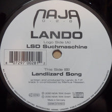 Load image into Gallery viewer, Lando : LSD Suchmaschine / Landlizard Song (12")
