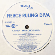 Load image into Gallery viewer, Fierce Ruling Diva : A Great Man Once Said... EP (2x12&quot;, EP)
