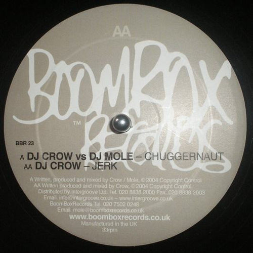 DJ Crow Vs DJ Mole (2) : Chuggernaut / Jerk (12