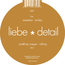 Load image into Gallery viewer, Matthias Meyer / Wareika : Infinity / Smiles (12")
