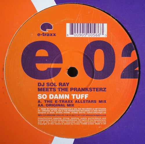 DJ Sol Ray* Meets The Pranksterz : So Damn Tuff (12