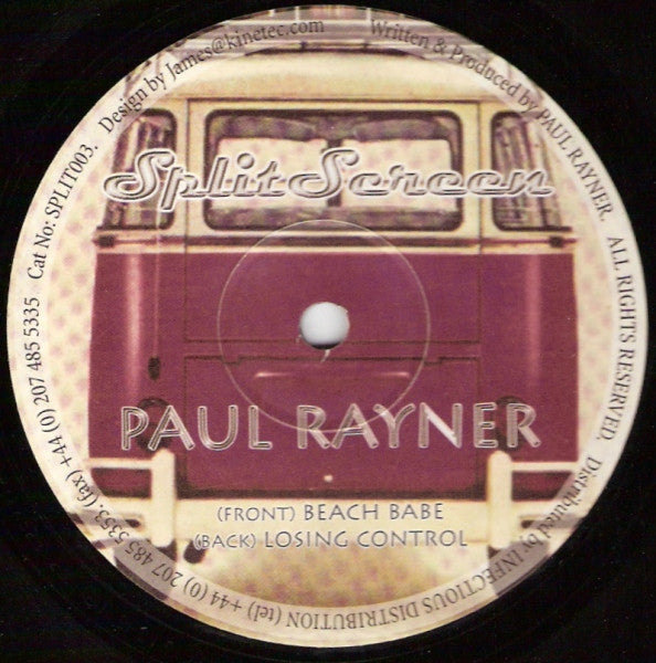 Paul Rayner : Beach Babe / Losing Control (12