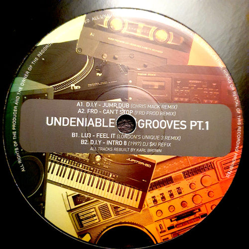 Various : Undeniable Grooves PT.1 (12