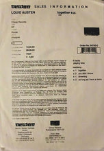 Load image into Gallery viewer, Louie Austen : Together E.P. (12", EP, Promo, W/Lbl)
