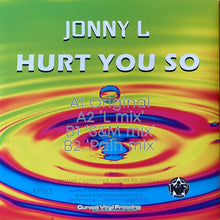 Load image into Gallery viewer, Jonny L : Hurt You So EP (12&quot;, EP, RE, RM)
