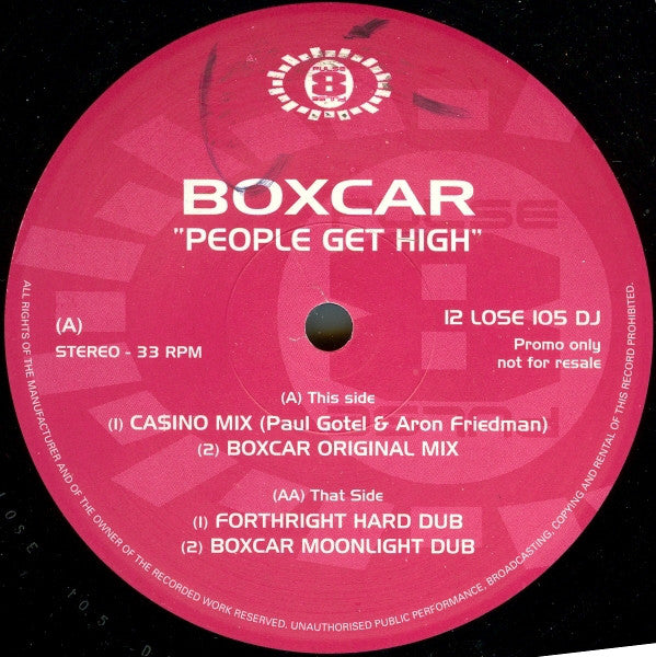 Boxcar : People Get High (12
