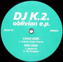 Load image into Gallery viewer, DJ K.2 : Oblivian E.P. (12", EP)
