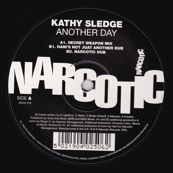 Kathy Sledge : Another Day - The Remixes (12