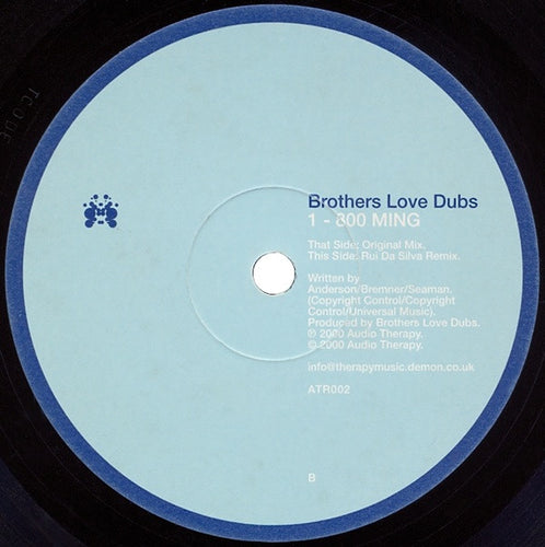 Brothers Love Dubs : 1 - 800 MING (12