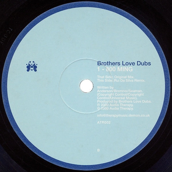 Brothers Love Dubs : 1 - 800 MING (12