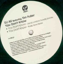 Load image into Gallery viewer, DJ Ali : You Don't Know (12")
