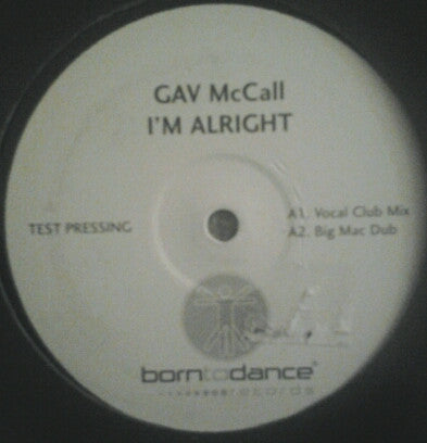 Gav McCall : I'm Alright (12