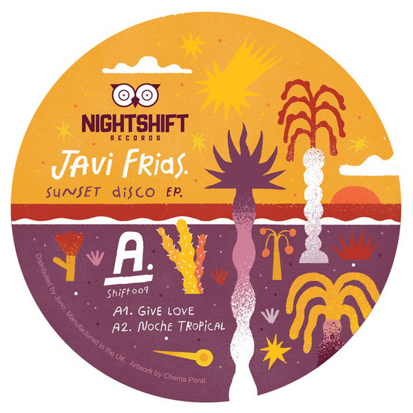 Javi Frías : Sunset Disco EP (12