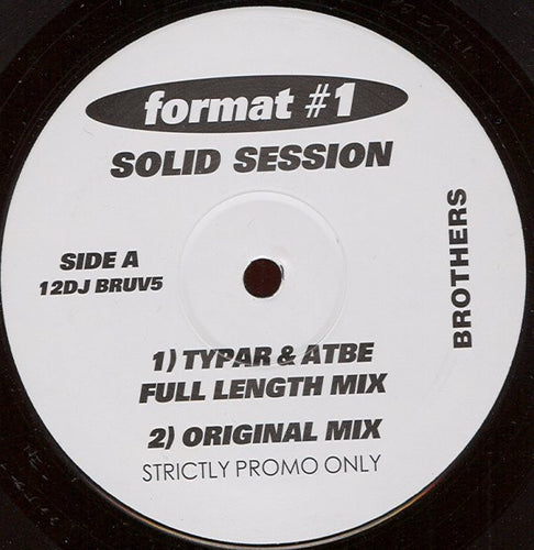 Format #1* : Solid Session (2x12