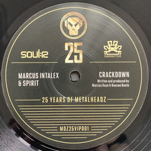 Load image into Gallery viewer, Marcus Intalex  &amp;  Spirit : 25 Years Of Metalheadz - Crackdown (12&quot;, S/Sided, Etch)
