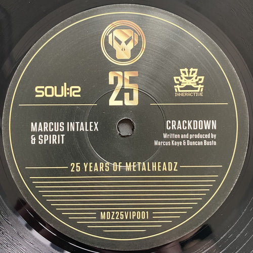 Marcus Intalex  &  Spirit : 25 Years Of Metalheadz - Crackdown (12