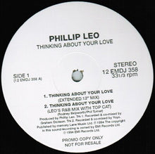 Load image into Gallery viewer, Phillip Leo : Thinking About Your Love (12&quot;, Promo)

