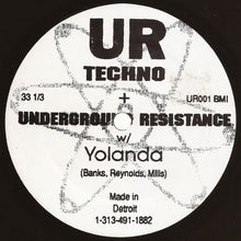 Load image into Gallery viewer, Underground Resistance w/ Yolanda Reynolds : Your Time Is Up (12")

