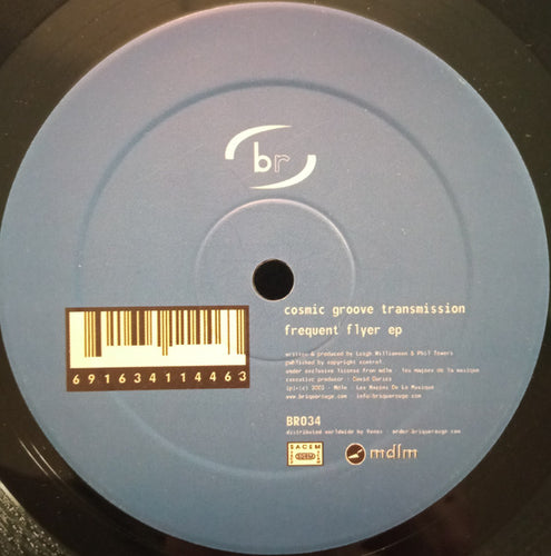 Cosmic Groove Transmission : Frequent Flyer EP (12