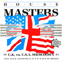 Load image into Gallery viewer, Various : House Masters - UK vs. USA Showdown (LP, Comp)
