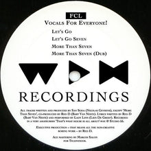 Load image into Gallery viewer, FCL : Vocals For Everyone! (12")
