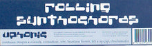 Load image into Gallery viewer, Various : Rolling Synthochords (2xLP, Comp)
