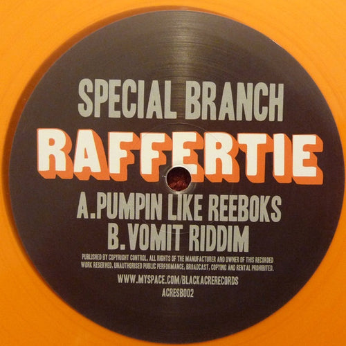 Raffertie : Pumpin Like Reeboks / Vomit Riddim (12