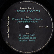 Load image into Gallery viewer, Tactical Systems : Phased Energy Rectification: Tactical Systems Type 1 (12", Ltd)
